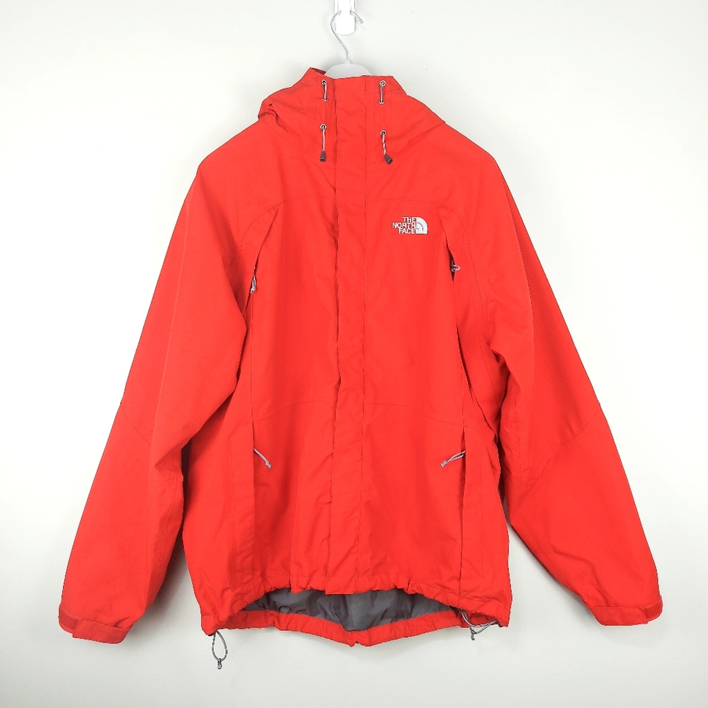 THE NORTH FACE GORE-TEX Waterproof Hooded Jacket Outdoor Rain Hiking Men's Large
